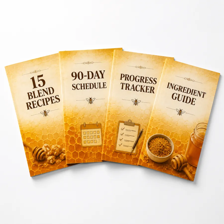 The four guides included with the Honey Protocol.